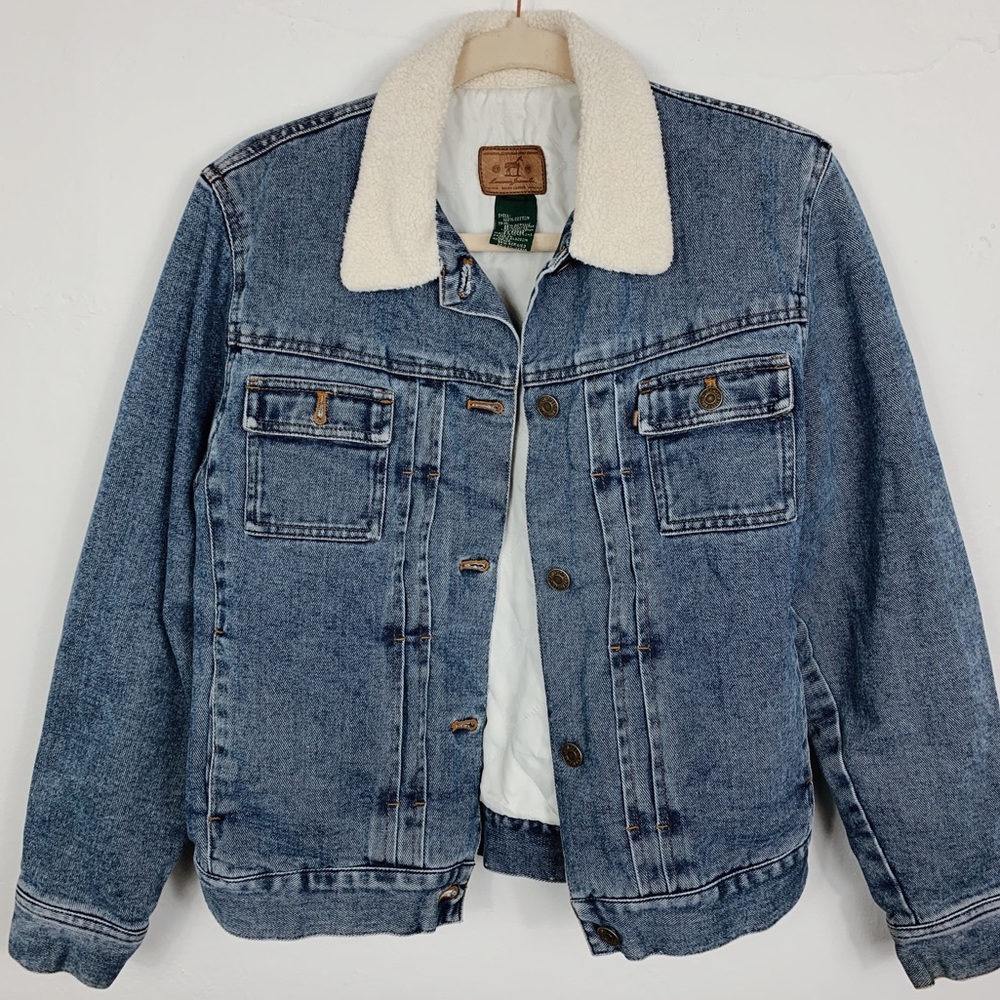Ralph Lauren • Sherpa Collar Jean Jacket